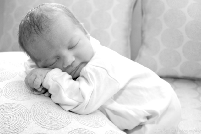 Sleeping baby - newborn portraits